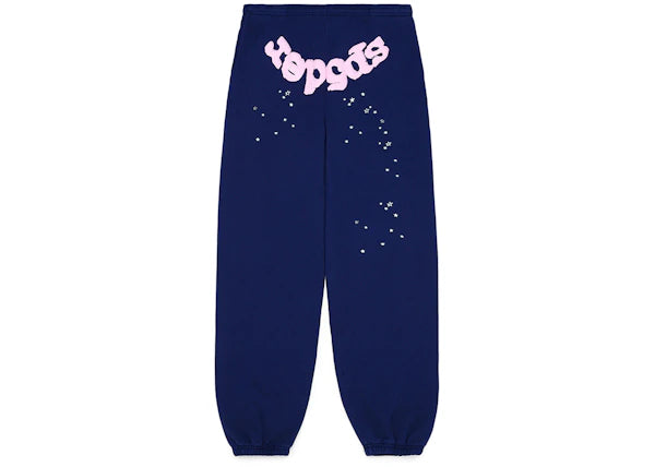 Sp5der OG Web Sweatpants Navy