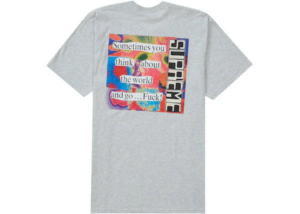 Supreme Static Tee Grey