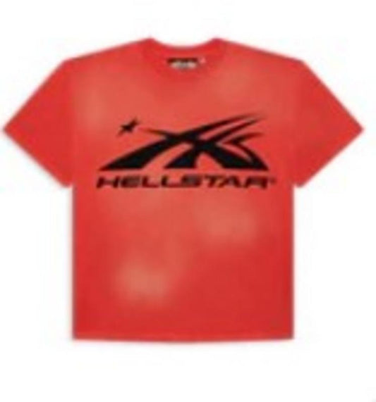 Hellstar Sports Logo T-Shirt Red