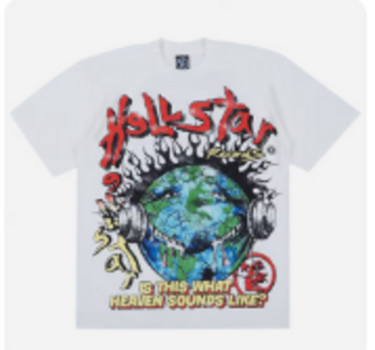 Hellstar Heaven On Earth Tee White