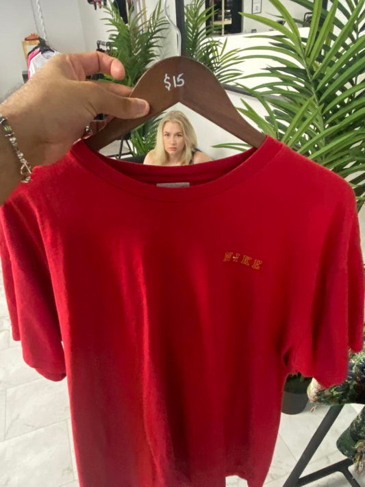 Red Nike Tee