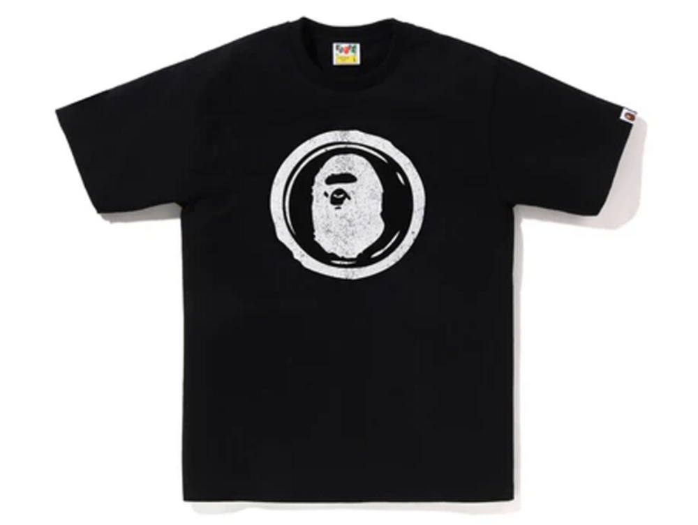 BAPE Ape Head Seal Tee Black